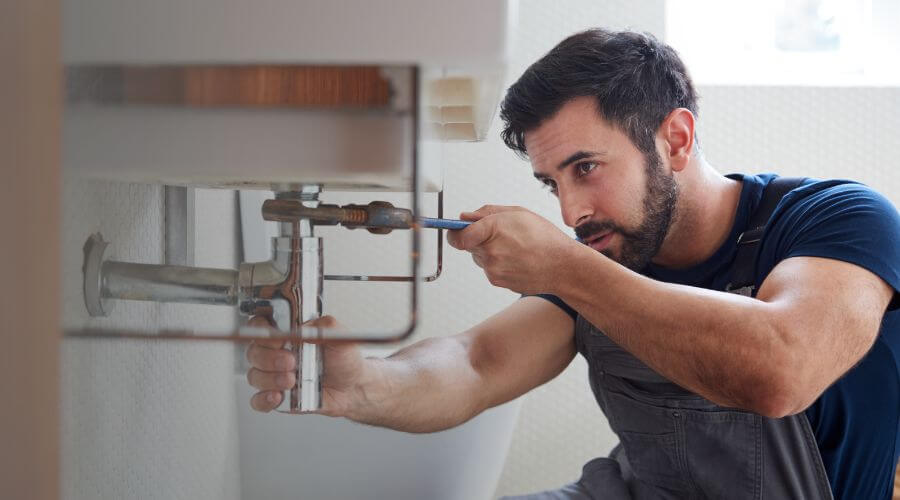 Water Pressure Adjustment in Mouth Of Wilson, VA